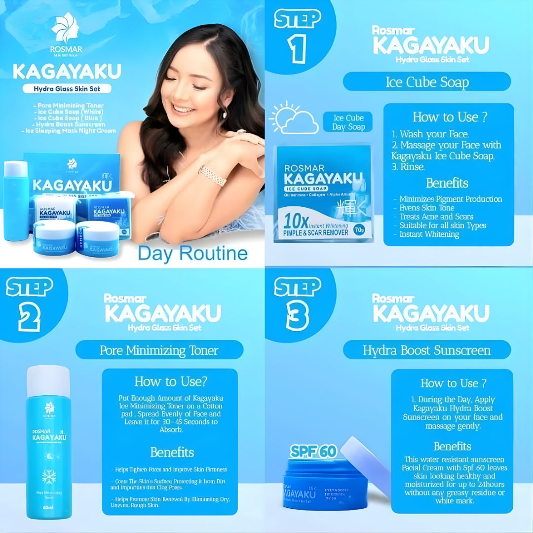 Rosmar Kagayaku Hydra Glass Skin Set