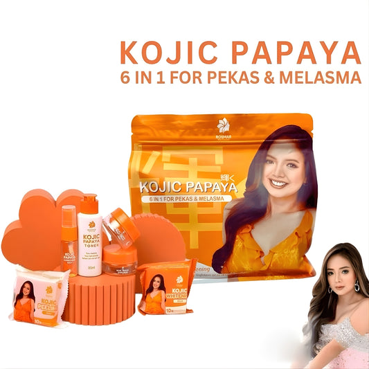 Rosmar Kojic Papaya 6 in 1 Rejuvenating Set