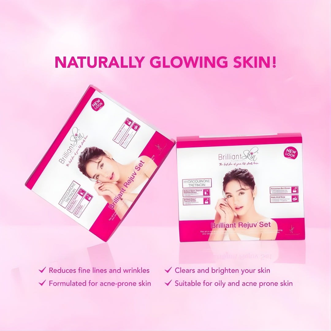 Brilliant Skin Rejuvenating Facial Set New