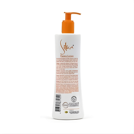 Silka Skin Whitening Papaya Lotion SPF 6 (500ml)