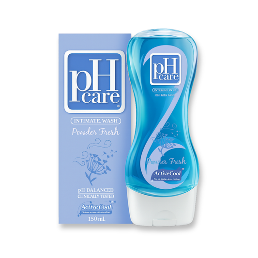 pH Care Intimate Wash Powder Fresh with ActiveCool (150ml)